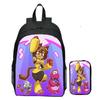 Gameoverse Children's Elementary School Kindergarten Male and Female Students Backpack Pen Bag 2Pcs Set