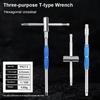 1Pcs Adjustable T Handle Hexagon Wrench Socket Tool  for Car Electric Vehicle Motorcycle Maintenance