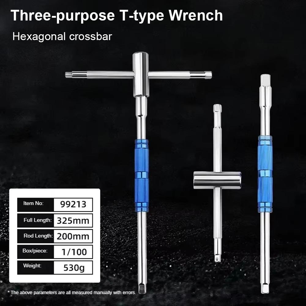 1Pcs Adjustable T Handle Hexagon Wrench Socket Tool  for Car Electric Vehicle Motorcycle Maintenance