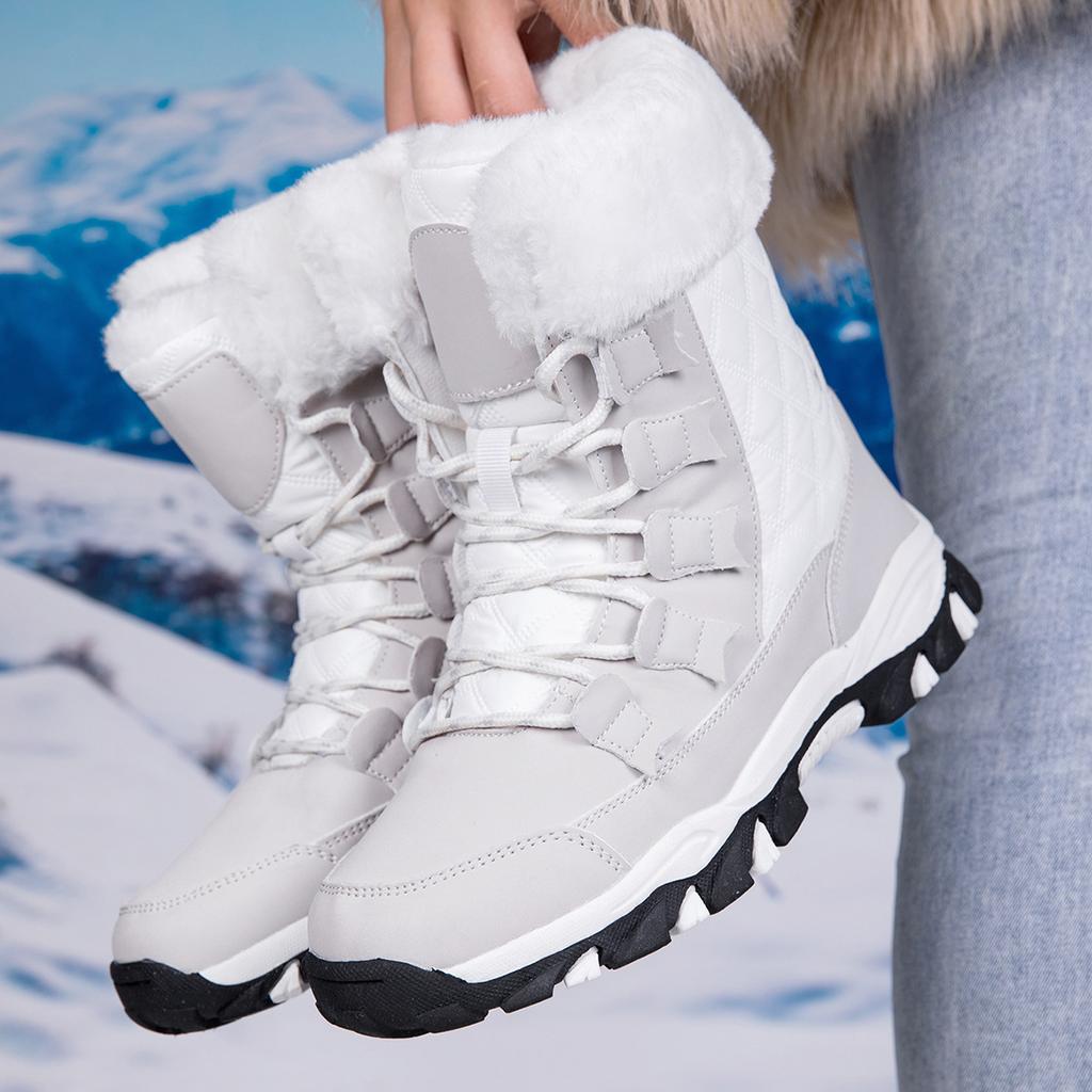 Snow boots Winter cotton boots Short boots Mountaineering sole boots Cotton shoes