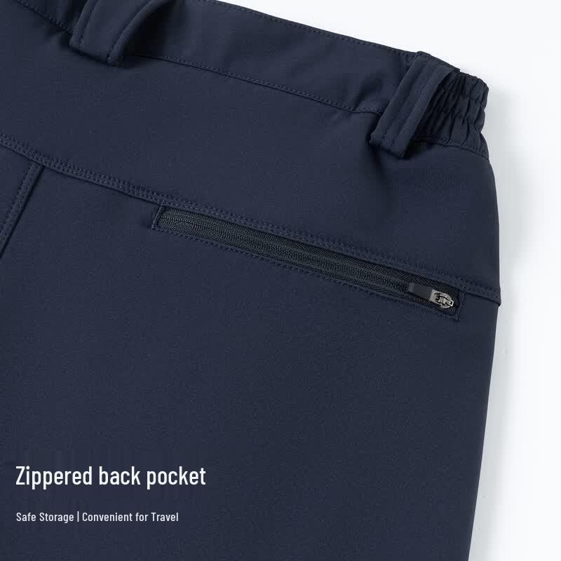 Jeep Men's Fleece-Lined Waterproof Outdoor Hiking Pants