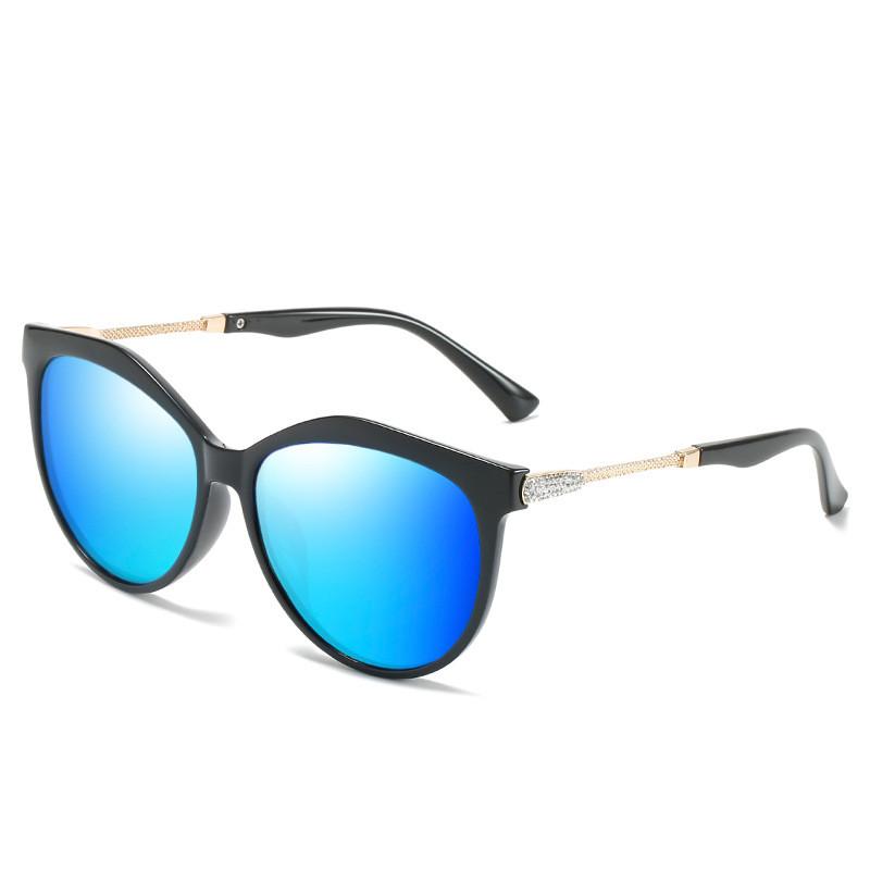 Evropské a americké pánské a dámské módní trendy gradientní retro polarizované sluneční brýle