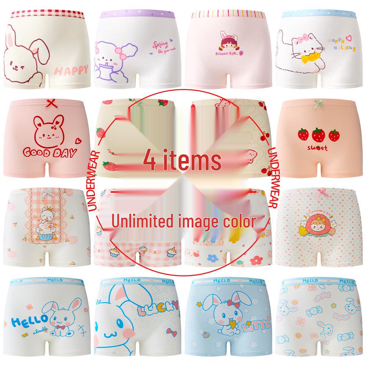 

Premium Cotton & Modal Girls Boxer Briefs for Kids 2XL: 45-65 kg, 130-145 cm