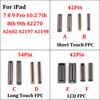 2pcs For IPad 7 8 9 Pro 10.2 7th 8th 9th A2270 A2602 A2197 A2198 42 54 Pin Touch LCD Display Screen FPC Connector Plug Board