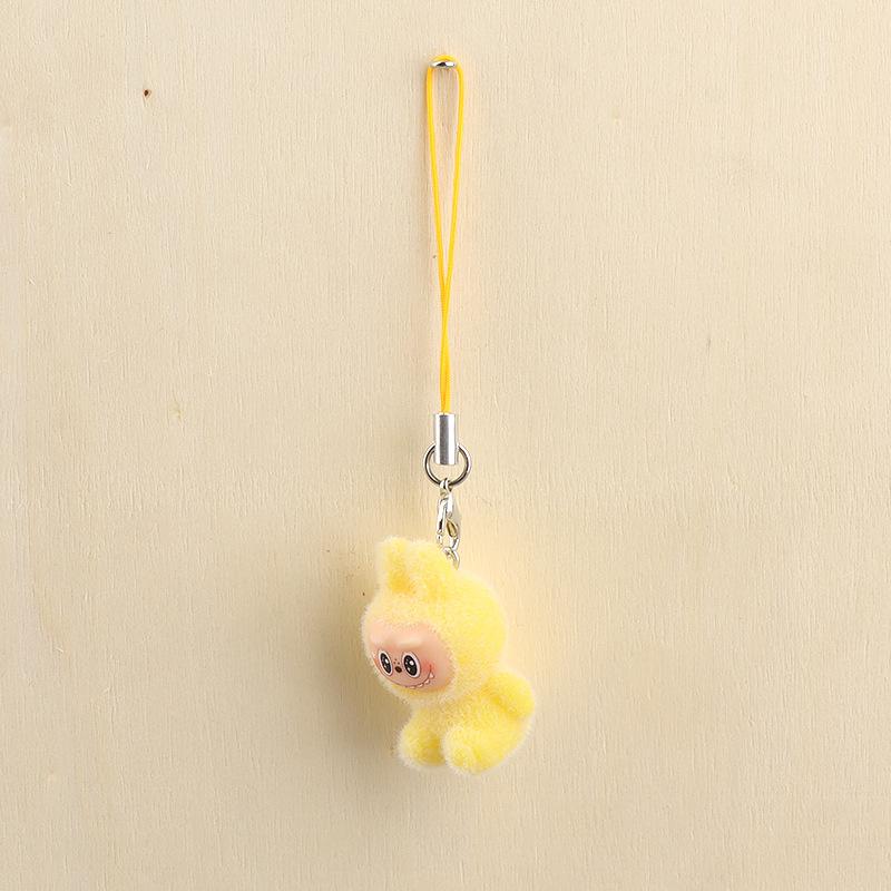 1pc Plush Doll Keychain Pendant Small Doll Bag Pendant Creative Small Gift Pendant