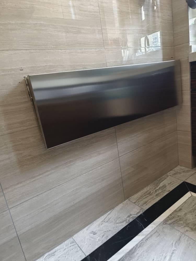 Wall-Mounted Foldable Stainless Steel Kitchen Shelf