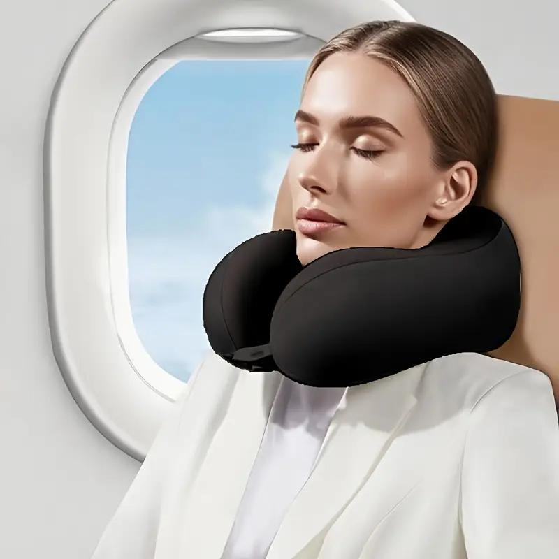 U-Shaped Neck Pillow for Adults,Ergonomic Travel & Office Nap Support, Medium Soft Comfort for Neck Protection, Neck Pillow