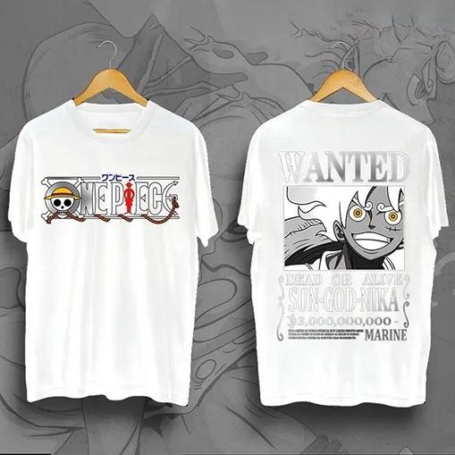 One Piece Anime T Shirt Unisex Women Cotton Short Sleeve Tee Tops Summer Luffy Zoro Sanji Graphic Print Streetwear Casual Yk