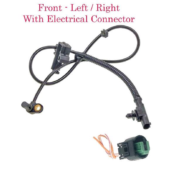 ABS Wheel Speed Sensor & Connector Front Left / Right Fits: Dakota Raider