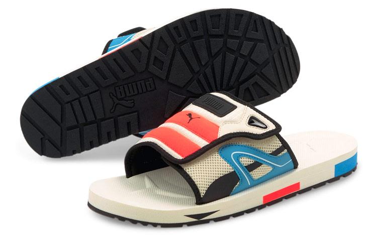 Puma Mirage Mox Sandal 'Eggnog Fiery Coral' 375630-04