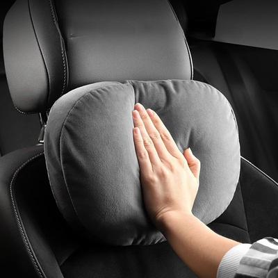 Super Soft Car Headrest Auto Seat Cover Head Neck Rest Cushion Adjustable Car Neck Pillow Waist Pillow For S Class