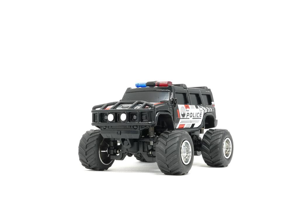 Happinet Miniature Car OFFROAD POLICE R/C G-ACTION