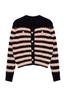 Women's Fashionable Stylish Cardigan Black Soft Textured Jacket Look Knitwear Cardigan