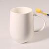 Shangqi All Seasons Frosted White Ceramic Mouthwash Mugs