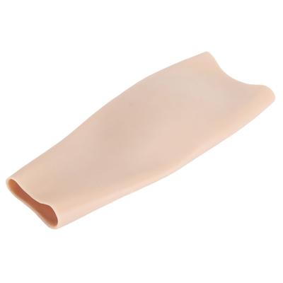 Skin Colour Silicone Calf Sleeve O Leg Pads Calf Pads Corrector Realistic Leg Enhancement for Thin