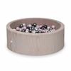 Dry Pool 110x40 Corduroy Light Pink 500 Balls: Pearl, Silver, Light Pink Pearl, Metallic Graphite