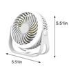 Desk Fan Mini Fan Outdoor Portable Desktop Fan With Night Light High Wind Silent Charging Small Fan