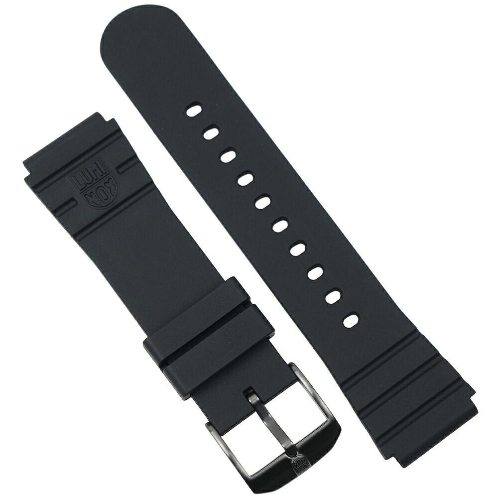 Used Luminox Watch Replacement Strap Band Navy Seal NBR Rubber Black Men s LUMINOX FPX.3000.21H.2.K Replacement Strap Navy SEAL FPX-3000-21H-2-K
