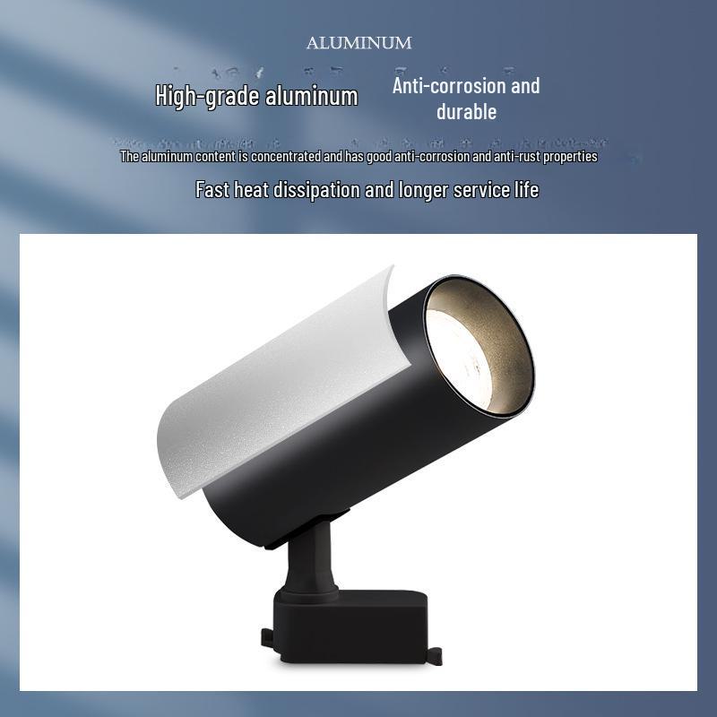 LED Spotlight for Commercial Track Lighting - COB Slide Light