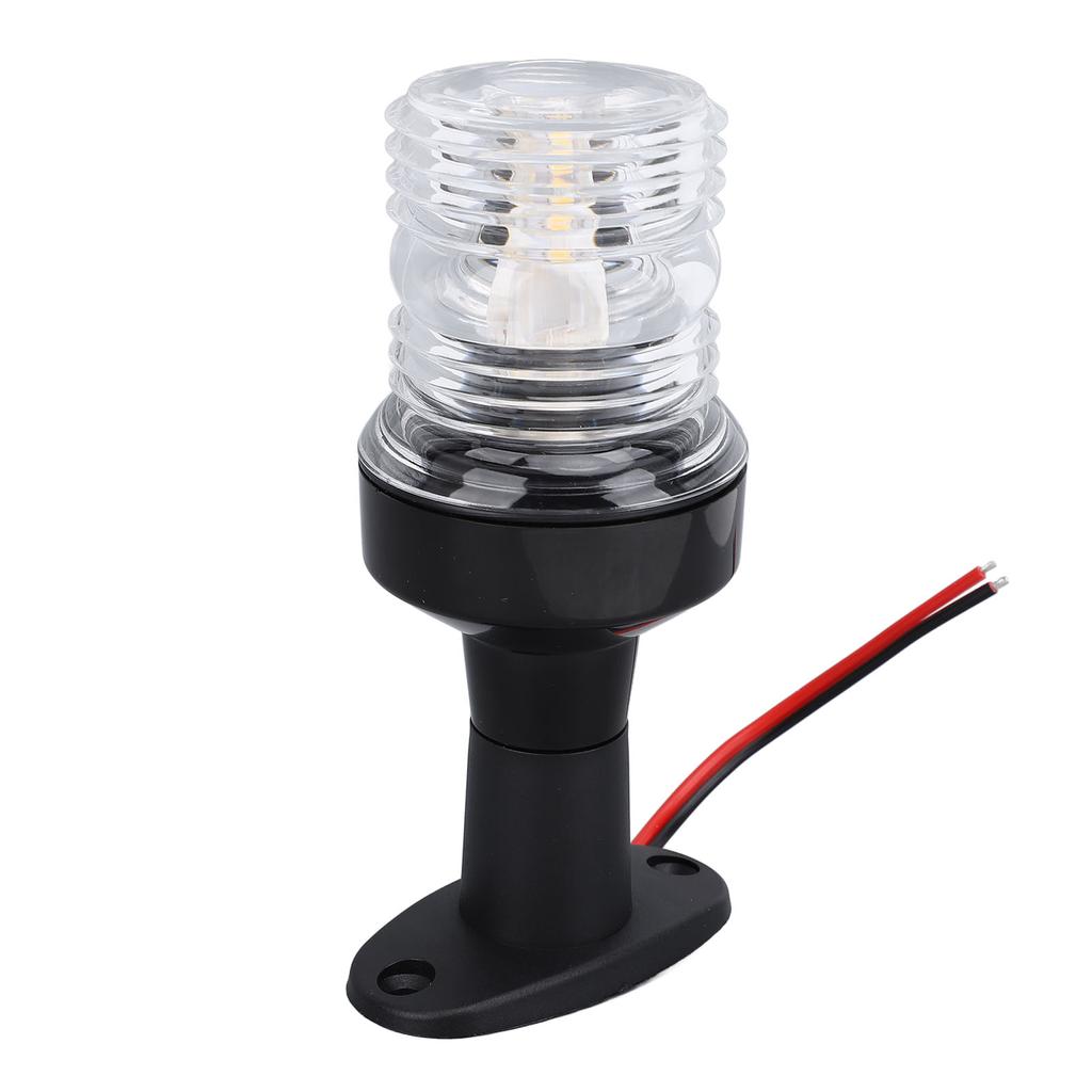 Boat Stern Light 5 Inch 12?24VDC White Color 360 Degree 2NM Visibility IP66 Water Proof Marine