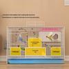 Luxury Folding Metal Bird Cage for Budgies & Mynas