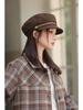 Autumn and Winter New Hat Women's Woolen Navy Hat Retro Simple Fashion Cap Perfect for Cold Weather, Winter Headwear