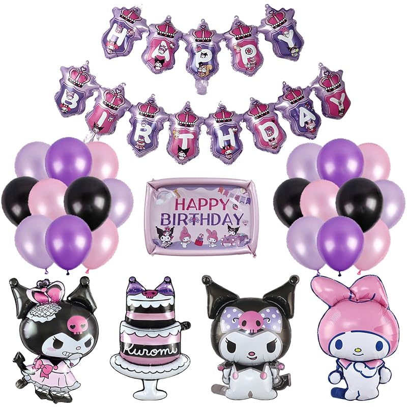 Sediven Birthday Decorations, Character Balloons, Happy Birthday Garland, Cake Topper, Birthday Balloons, Kids Birthday Decorations, Banner