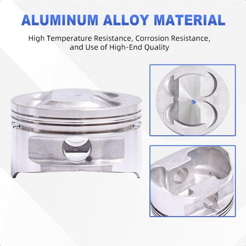 80mm Motorcycle Accessories Engine Piston Rings for Honda ATV TRX300EX A FOURTRAX 300EX 1993-1998 TRX300  TRX 300
