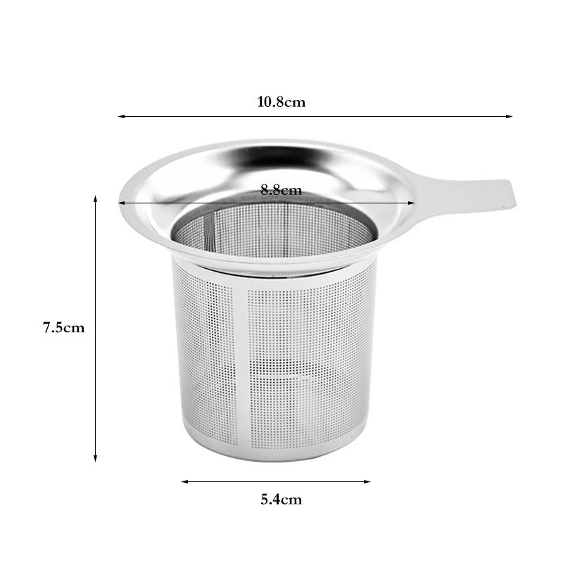 Tea Infuser Stainless Steel Tea Strainer Mesh Infuser Loose Leaf Tea Filter Diffuser for Cup Teapot with Handle
