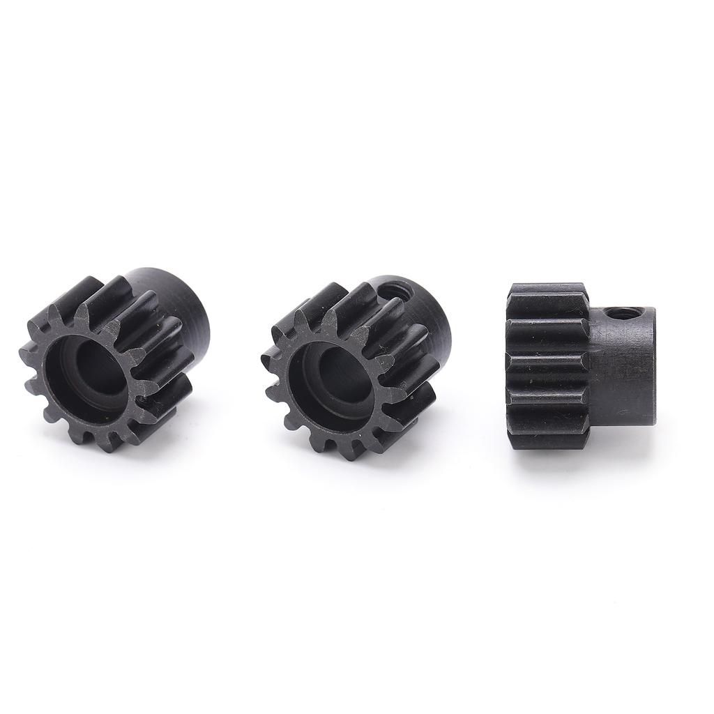 3pcs RC 8.0mm M1.5 13T Steel Pinion Gear Set for 15 16 RC Car Brushless Brushed Motor