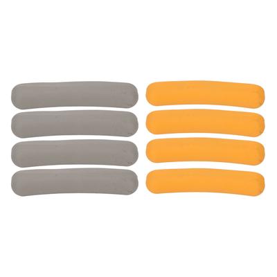 4pcs Crutch Underarm Pads Prevent Slipping Soft TPR Replacement Crutch Armpit Cushion
