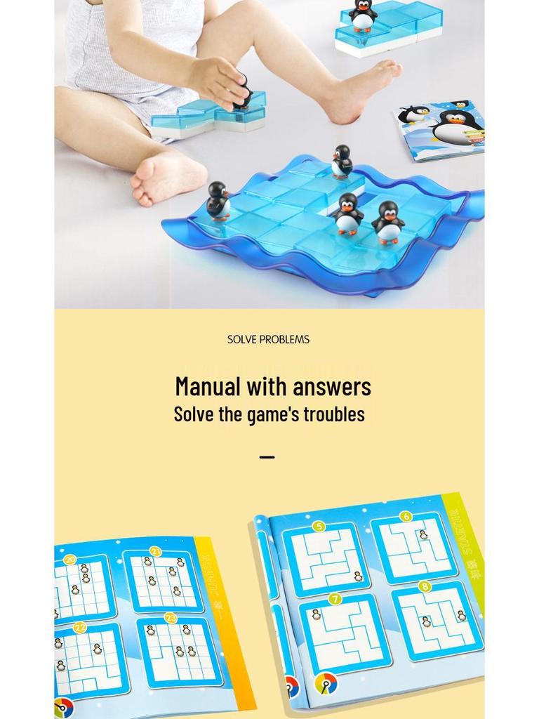 Penguins on Antarctica: Parent-Child Interactive Educational Toy Game