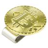 1Pc Golf Accessories Mark Hat Clip Ball Marker Set Magnetic Hat Clip Mark Bitcoin Shaped Golf Mark Magnetic Hat Clip Marker