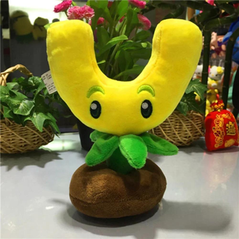 15-20cm Plant with Zombie Plush Toy 30cm PVZ Giant Hat Pirate Duck Zombie Plush Doll Plush Toy Christmas Birthday Gift for Kids