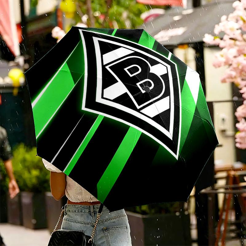 Borussia Monchengladbach Print Umbrella Automatic Opening/ Closing - Portable Foldable Design - Daily use for Travel/Outdoor - Gift for Birthday