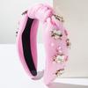 Hair Band Valentine's Day Hair Band Alloy One-through-one Accessory Sweet Headband for Women Simple and Fashionable Holiday Hair Accessory