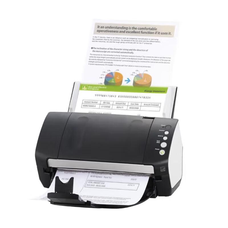Fujitsu Fi-7140CW A4 Financial Document Scanner CN Plug (adapter Included)