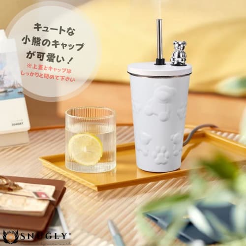 Snugly Tumbler with Straw, Water Bottle with Lid, Large Capacity, Insulates Hot and Cold Drinks [Food Sanitation Law Inspected], Stainless Steel, Wide