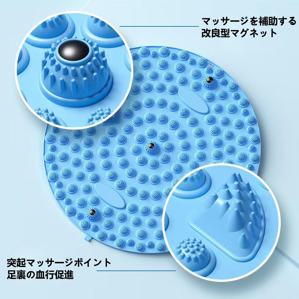 Foot Reflexology Shiatsu Board Foot Foot Foot Massager Home Fatigue Green Mat, [2025 Model] Massage, Pressure, Mat, Use, Ergonomic, Relief, (35cm)