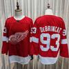 Herren Hockey Eishockey Trikot Red Wings 93 71 88 Fan Version Sportbekleidung