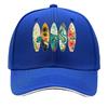 Tropical Surfboard Paradise Sunset C Sandwich Baseball Cap Sun Cap Outdoor Workouts Hat