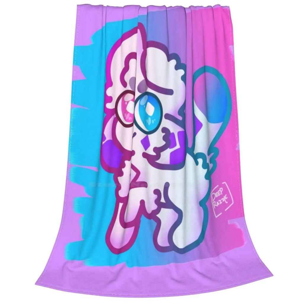Kittydog Trend Style Funny Fashion Soft Throw Blanket Kittydog