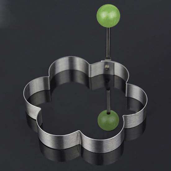 Nerezová forma na tvarování smažených vajíček Kroužek na palačinky Forma na vaření Kuchyňské nástroje