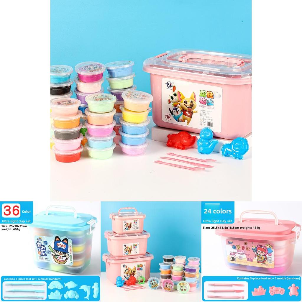 Colorful Modeling Clay Set With For Kids Handcrafts And Creative Play