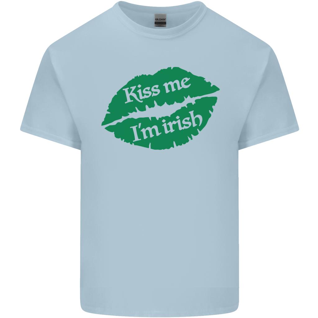 Kiss Me Im Irish St Patricks Day Unisexs Light Cotton TShirt