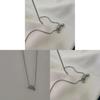 Geometric Spiral Pendant Necklace With Titanium Steel Chain For Party Wear