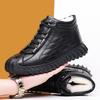 Baumwollschuhe gestapelt und verdickt Winter neue große Größe Herrenschuhe warm hoch geschnittene Schneestiefel Herren Outdoor-Sport- und Freizeitschuhe