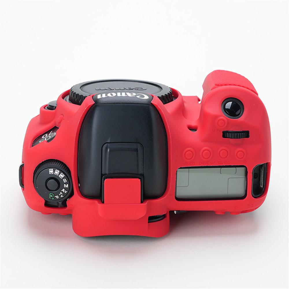 Soft Silicone Armor Camera Body Case For Canon EOS 5D2 5D3 5D4 6D 6D2 7D 7D2 750D 850D 80D 90D 800D 4000D 650D 700D 200D 250D