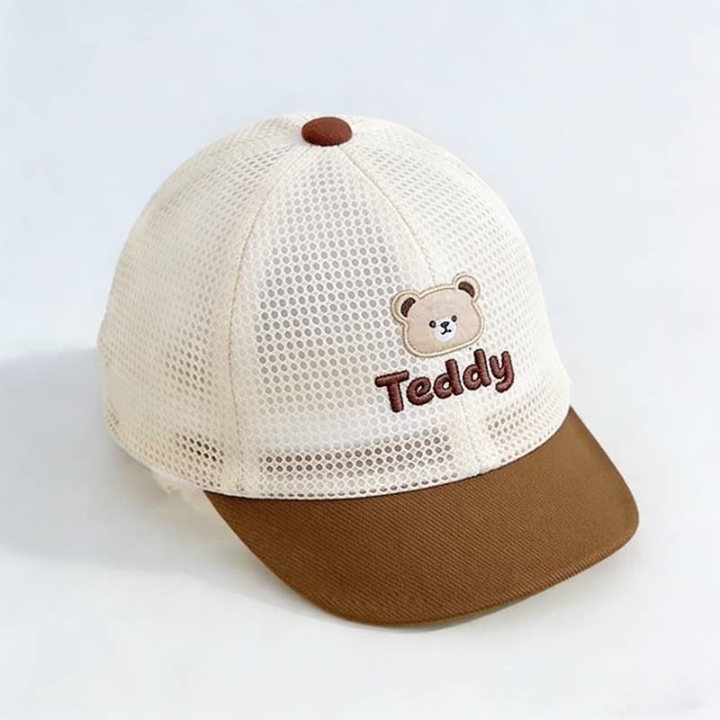 Kids Summer Thin Breathable Mesh Baseball Cap Cute Sun Protection Visor Hat For Baby Boys And Girls