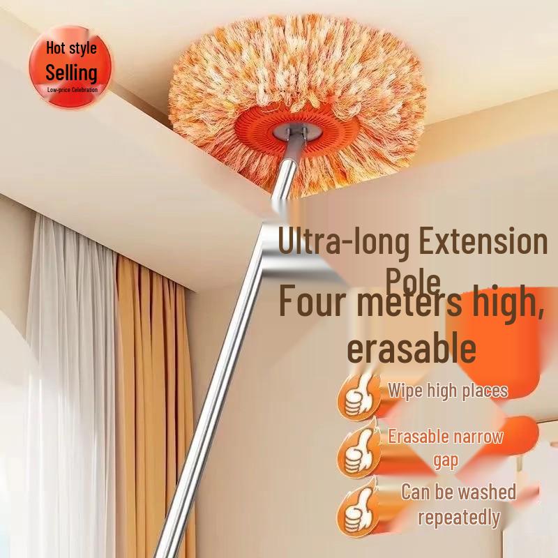 Sunflower Multi-functional Mop Duster for Ceilings, Roofs, and Walls